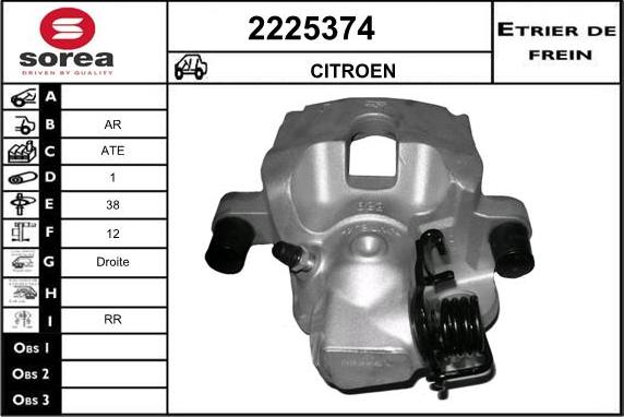 EAI 2225374 - Pinza freno autozon.pro