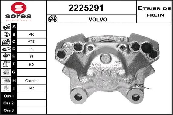 EAI 2225291 - Pinza freno autozon.pro