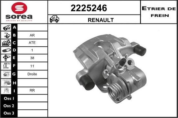 EAI 2225246 - Pinza freno autozon.pro