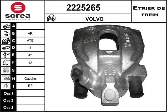 EAI 2225265 - Pinza freno autozon.pro