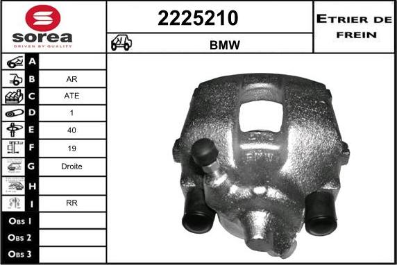 EAI 2225210 - Pinza freno autozon.pro