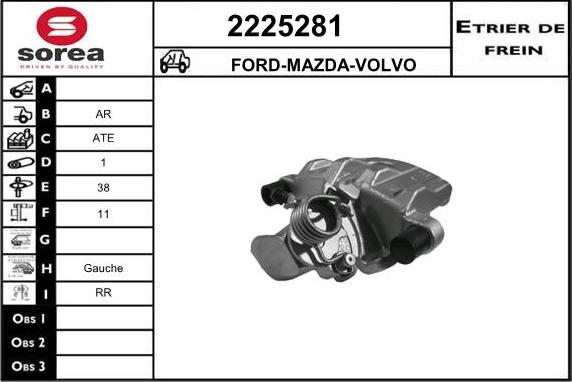 EAI 2225281 - Pinza freno autozon.pro