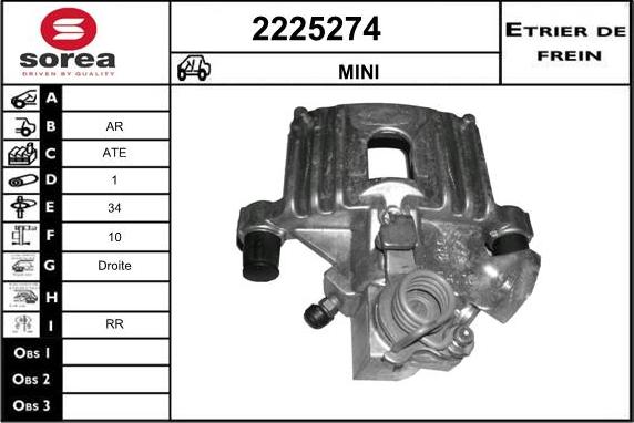 EAI 2225274 - Pinza freno autozon.pro