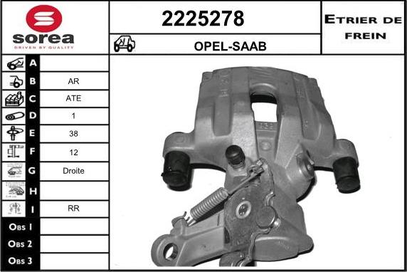 EAI 2225278 - Pinza freno autozon.pro