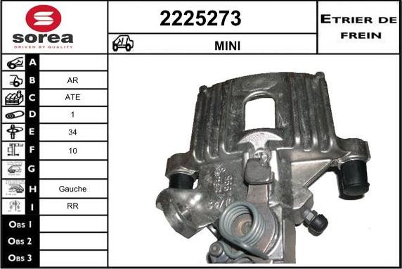 EAI 2225273 - Pinza freno autozon.pro