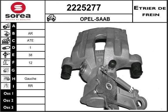 EAI 2225277 - Pinza freno autozon.pro