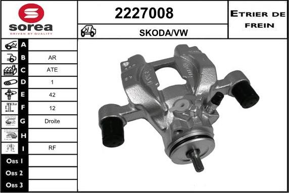 EAI 2227008 - Pinza freno autozon.pro