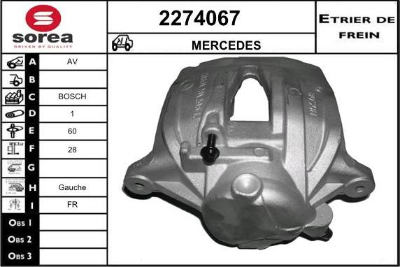 EAI 2274067 - Pinza freno autozon.pro