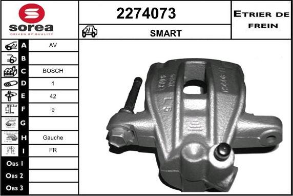 EAI 2274073 - Pinza freno autozon.pro