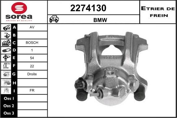 EAI 2274130 - Pinza freno autozon.pro