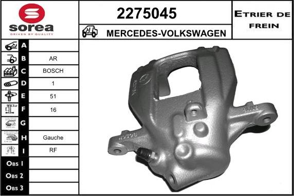 EAI 2275045 - Pinza freno autozon.pro