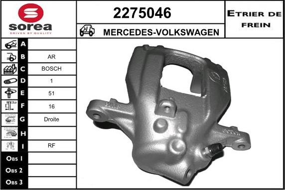 EAI 2275046 - Pinza freno autozon.pro