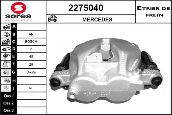 EAI 2275040 - Pinza freno autozon.pro