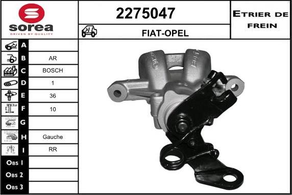 EAI 2275047 - Pinza freno autozon.pro