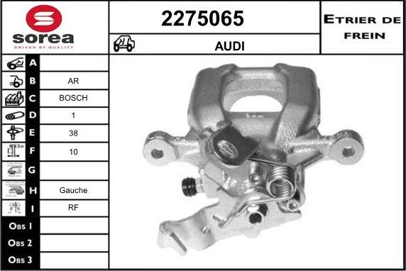 EAI 2275065 - Pinza freno autozon.pro