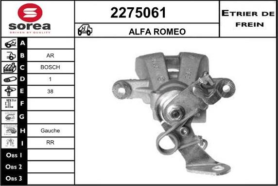 EAI 2275061 - Pinza freno autozon.pro