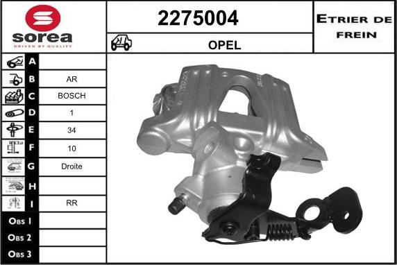 EAI 2275004 - Pinza freno autozon.pro