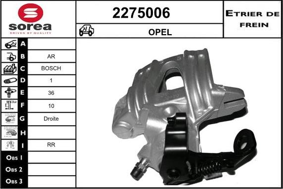 EAI 2275006 - Pinza freno autozon.pro