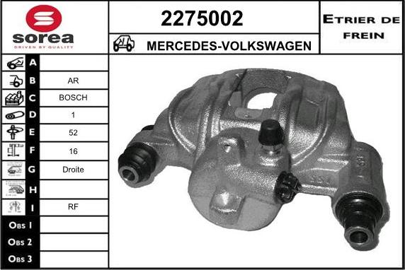 EAI 2275002 - Pinza freno autozon.pro