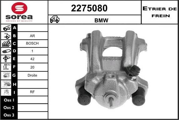 EAI 2275080 - Pinza freno autozon.pro