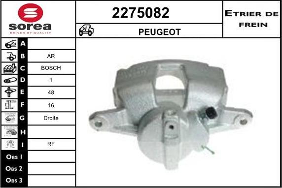 EAI 2275082 - Pinza freno autozon.pro