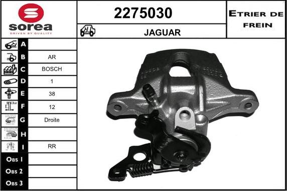 EAI 2275030 - Pinza freno autozon.pro