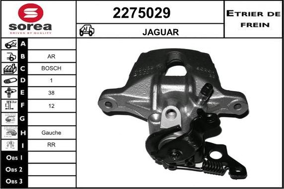 EAI 2275029 - Pinza freno autozon.pro