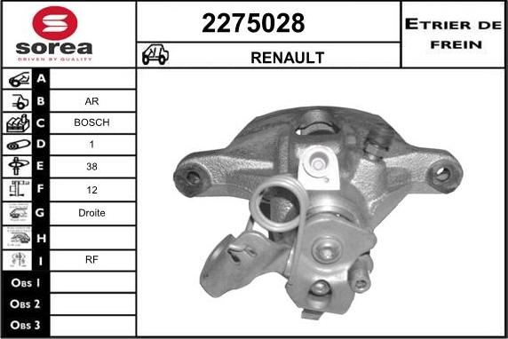 EAI 2275028 - Pinza freno autozon.pro