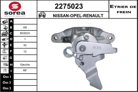 EAI 2275023 - Pinza freno autozon.pro