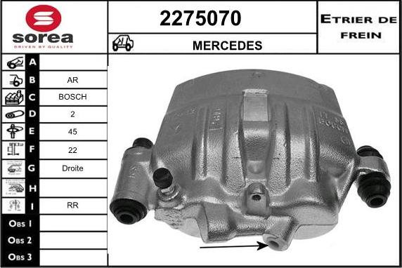 EAI 2275070 - Pinza freno autozon.pro