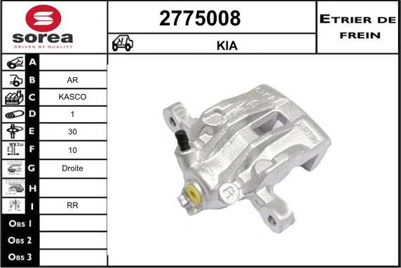 EAI 2775008 - Pinza freno autozon.pro