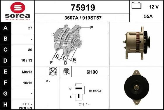 EAI 75919 - Alternatore autozon.pro