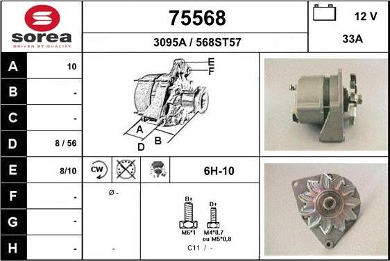 EAI 75568 - Alternatore autozon.pro