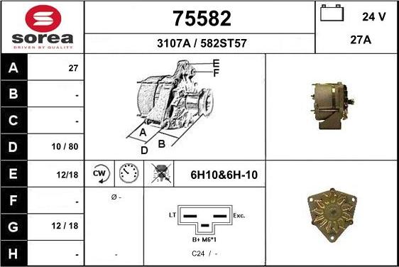 EAI 75582 - Alternatore autozon.pro