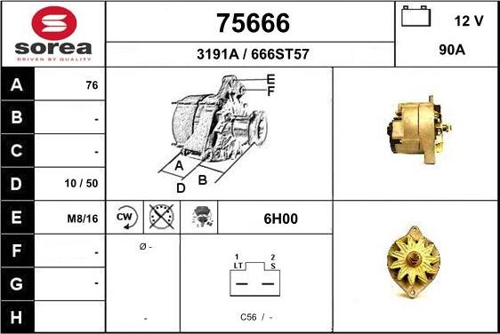 EAI 75666 - Alternatore autozon.pro