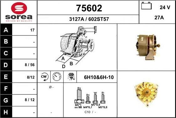 EAI 75602 - Alternatore autozon.pro