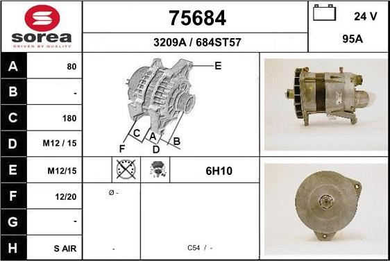 EAI 75684 - Alternatore autozon.pro