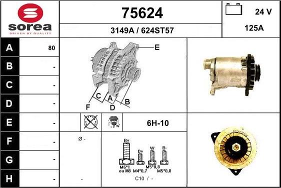 EAI 75624 - Alternatore autozon.pro