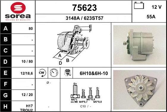 EAI 75623 - Alternatore autozon.pro