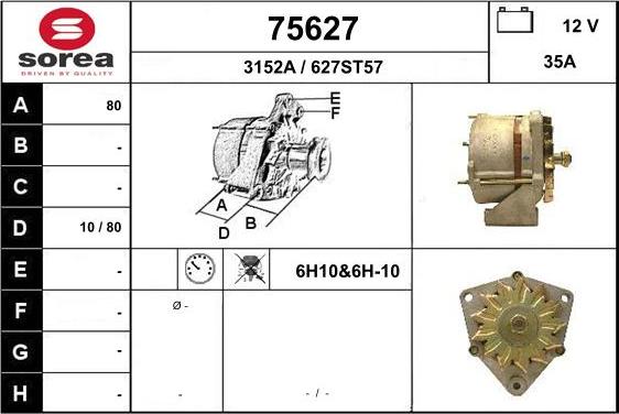 EAI 75627 - Alternatore autozon.pro