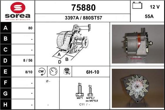 EAI 75880 - Alternatore autozon.pro