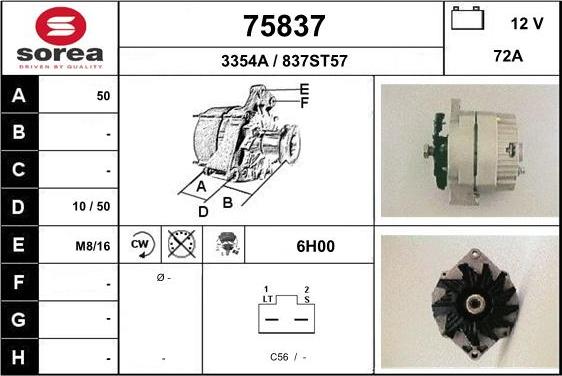 EAI 75837 - Alternatore autozon.pro