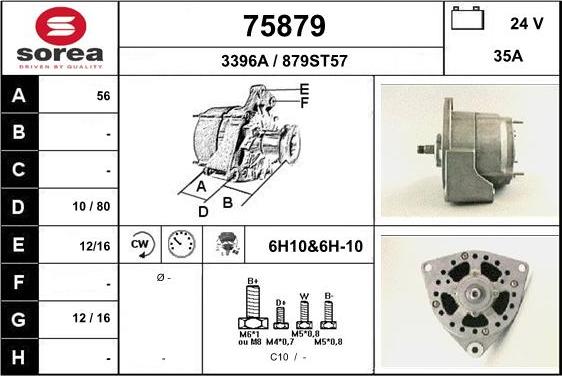 EAI 75879 - Alternatore autozon.pro