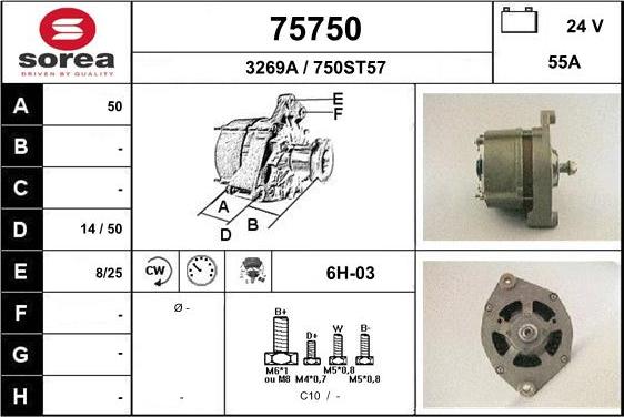 EAI 75750 - Alternatore autozon.pro