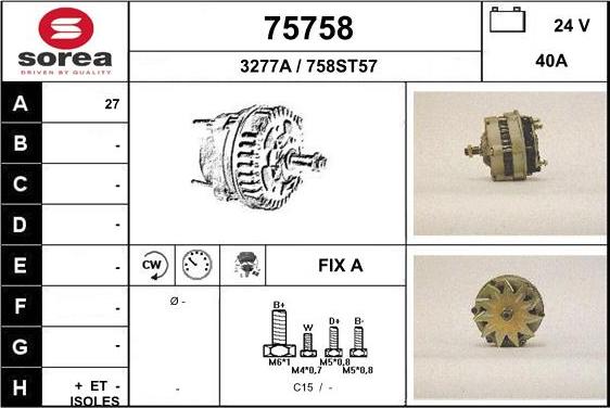 EAI 75758 - Alternatore autozon.pro