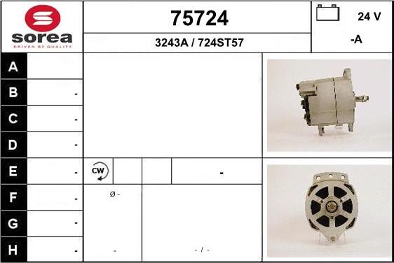 EAI 75724 - Alternatore autozon.pro