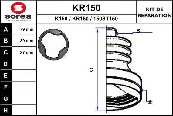 EAI KR150 - Cuffia, Semiasse autozon.pro