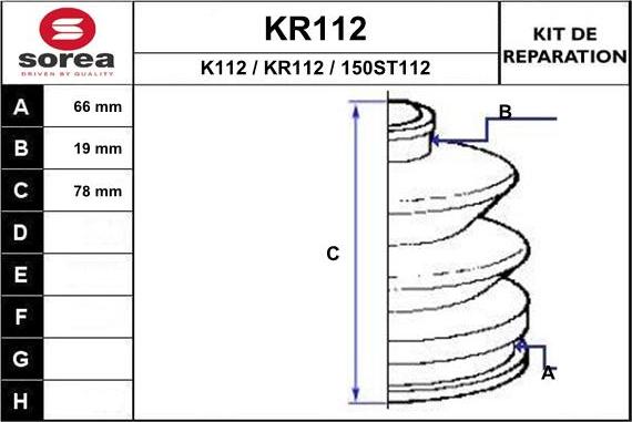 EAI KR112 - Cuffia, Semiasse autozon.pro