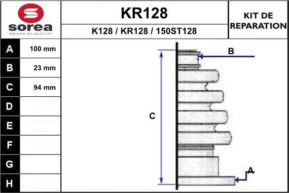 EAI KR128 - Cuffia, Semiasse autozon.pro