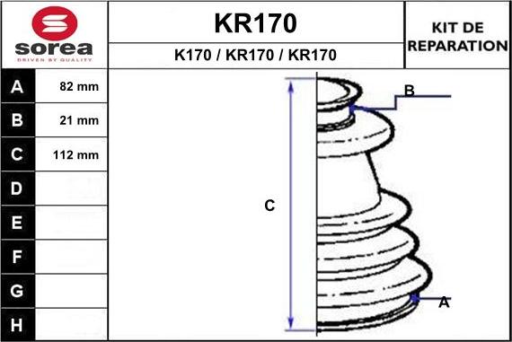 EAI KR170 - Cuffia, Semiasse autozon.pro